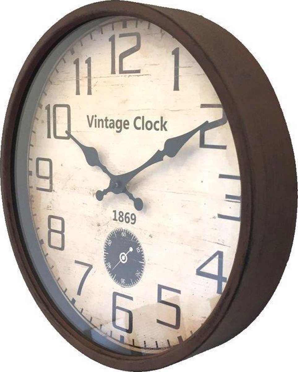Brown Vintage Clock