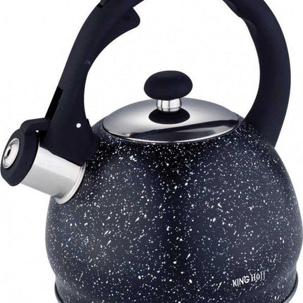 Kinghoff 1403 - Flötenkessel - Edelstahl - 2,0 L
