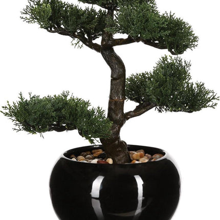 Atmosphera Kunstplant Bonsai met pot - H36 cm - Plant