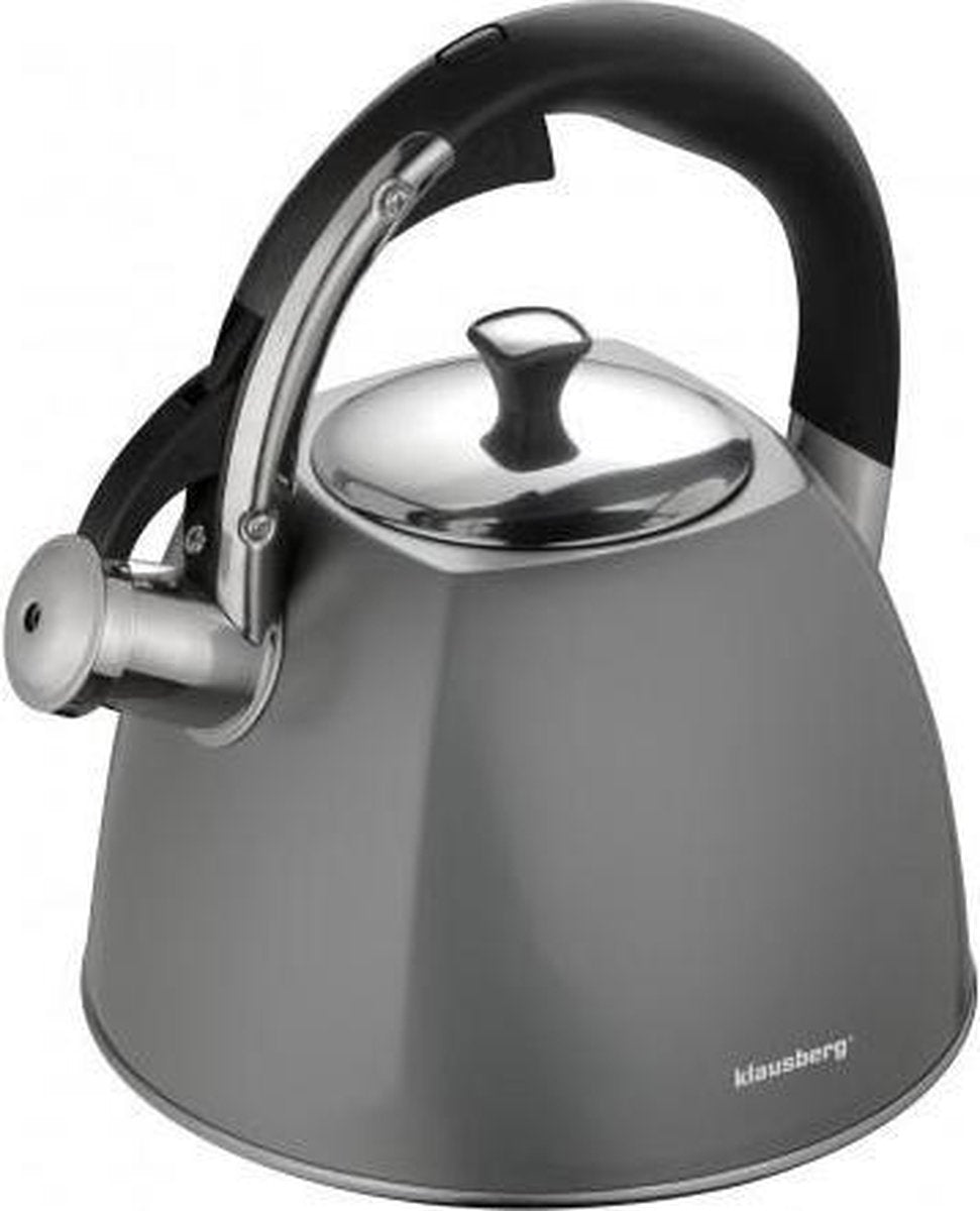 Bouilloire Klausberg KB-7411 - 2,2L - inox - tous feux