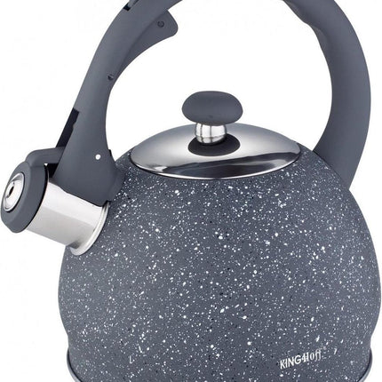 Kinghoff 1405 - Fluitketel - RVS - 2 L
