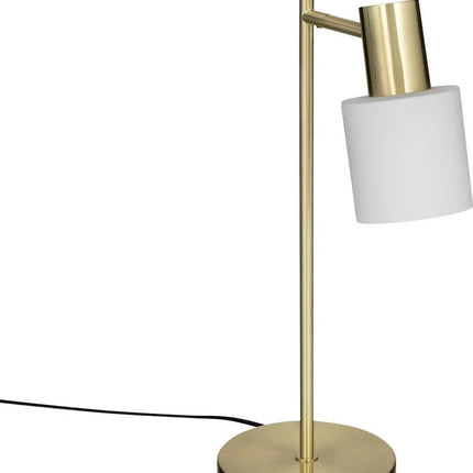 Atmosphera Tischleuchte/Schreibtischlampe Athena - Metall - Gold - H45 cm - Leselampe