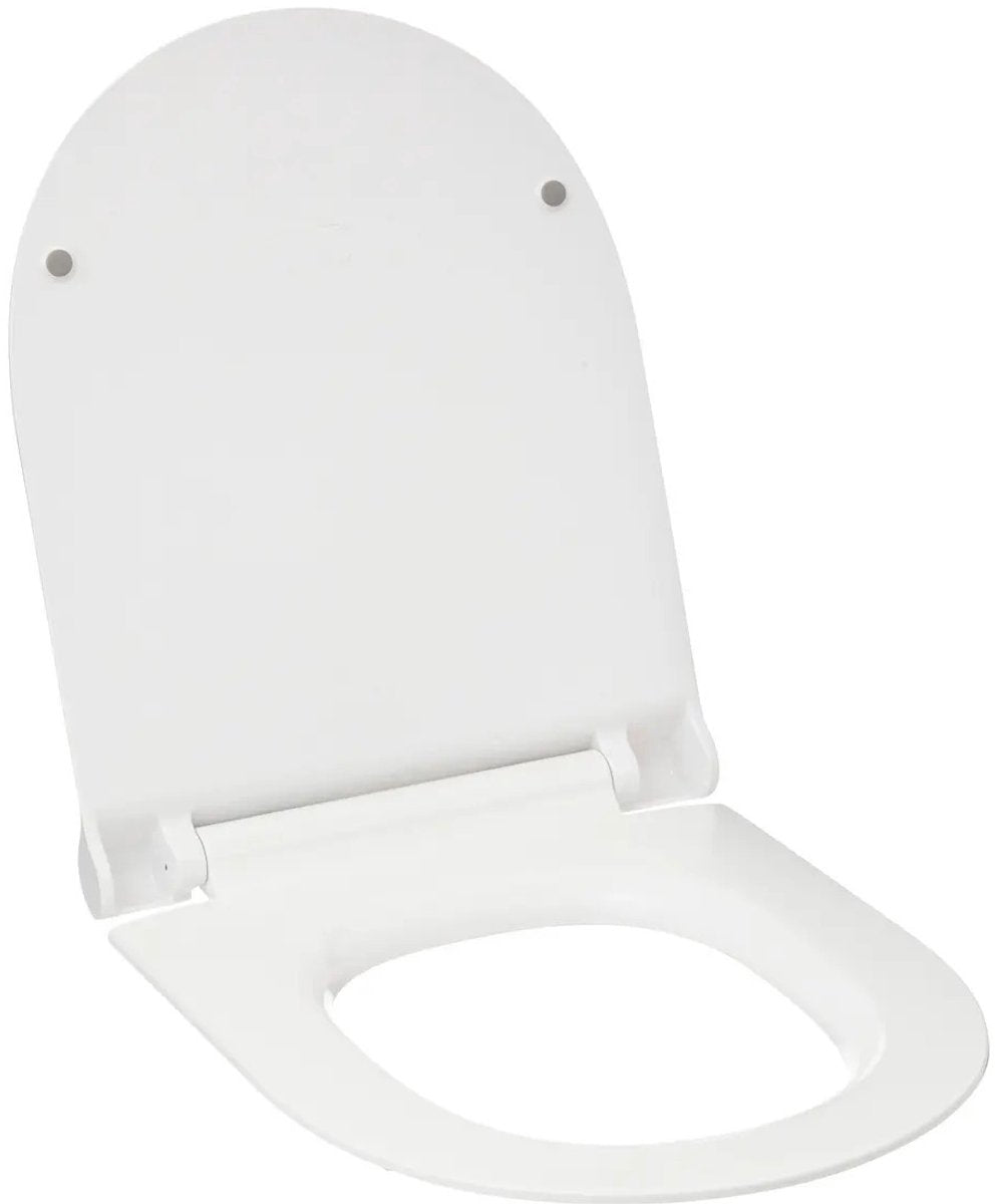 5Five toiletbril Brilliant wit – universele wc-bril met soft close en deksel