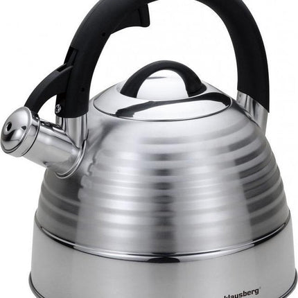 Klausberg 7481 Flötenkessel - 3L - Edelstahl - alle Herdarten