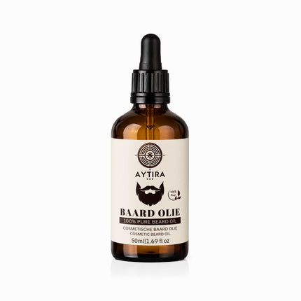 AYTiRA Baardolie 50ml – Verzorgende Olie voor Baard & Huid