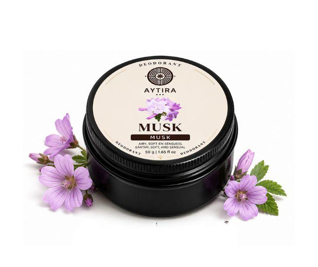 AYTiRA Musk Deodorant 50g – Natuurlijke Deodorant met Zachte Muskgeur