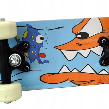 Mini Skateboard Kinderen 43 cm – 9-Laags Kinder Skateboard met Antislip Deck