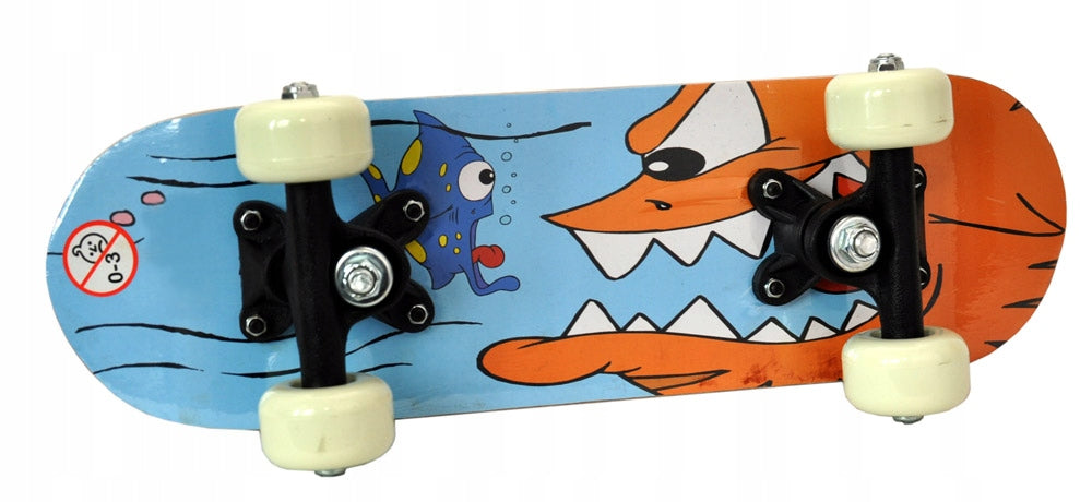 Mini-Skateboard für Kinder 43 cm – 9-lagiges Kinder-Skateboard mit rutschfestem Deck
