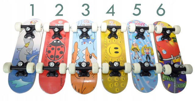 Mini Skateboard Kinderen 43 cm – 9-Laags Kinder Skateboard met Antislip Deck