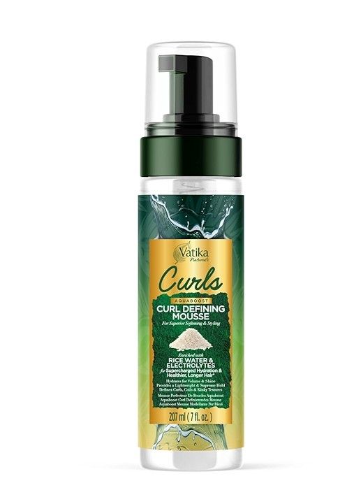 Mousse définissante pour boucles Vatika Curls 207 ml