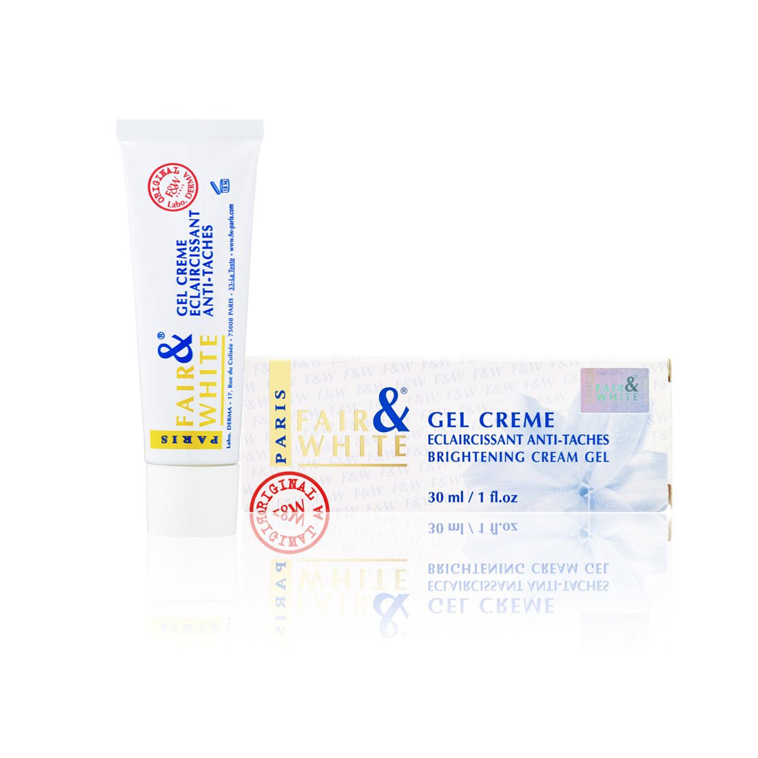 Fair and White Gel Crème Éclaircissant Anti-Taches 30 ml