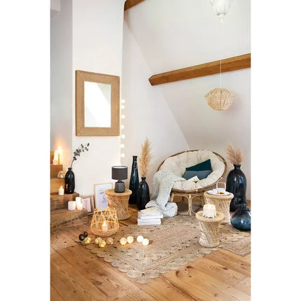Rotan Hanglamp - Ø45 cm x h30 cm - Naturel Rotan