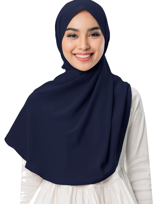 Hoofdoek Crepe chiffon XL