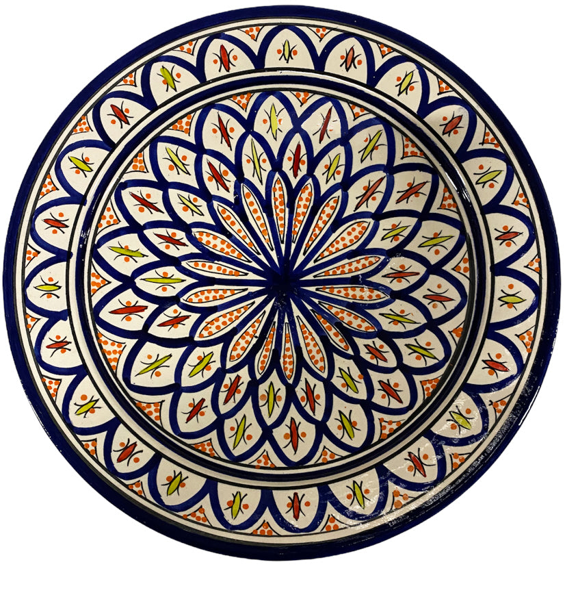 Plat Marocain Fait Main 35 cm