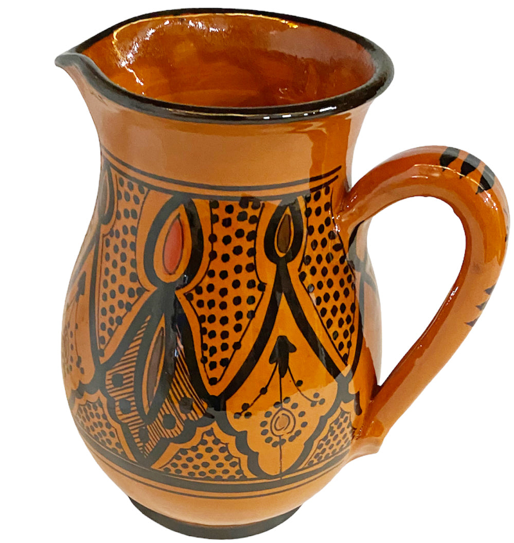 Earthenware water pitcher