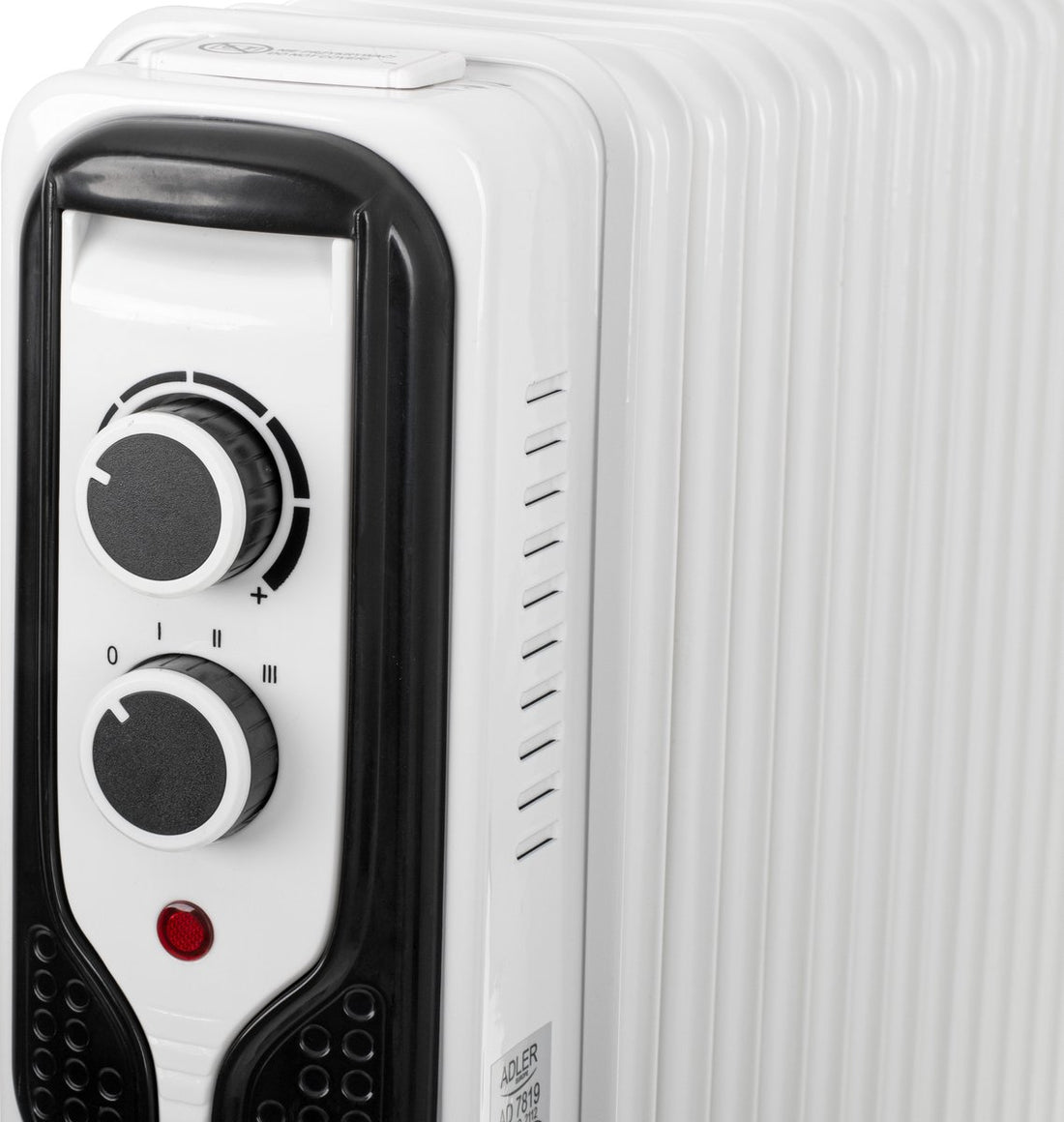 Radiateur électrique à bain d'huile, Huile, 15 ailettes, Intérieur, Sol