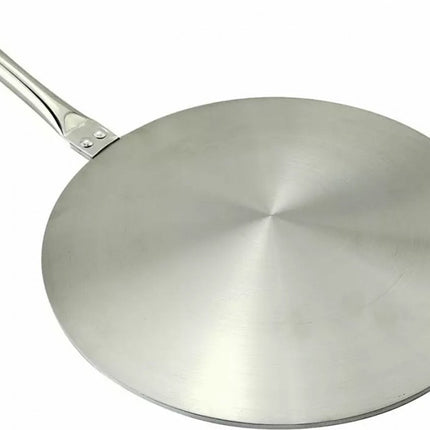 Induktionsadapter XL - Adapterplatte Edelstahl Induktion 28 cm - Induktionskonverter