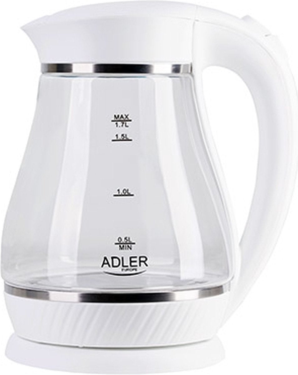 Adler AD1274 - Bouilloire - blanc - 1,7 litre