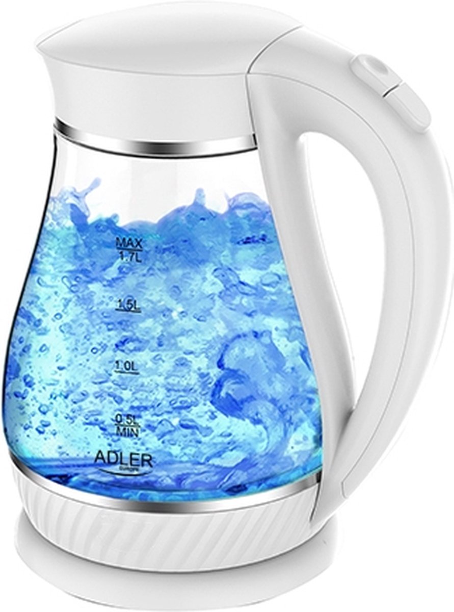 Adler AD1274 - Bouilloire - blanc - 1,7 litre