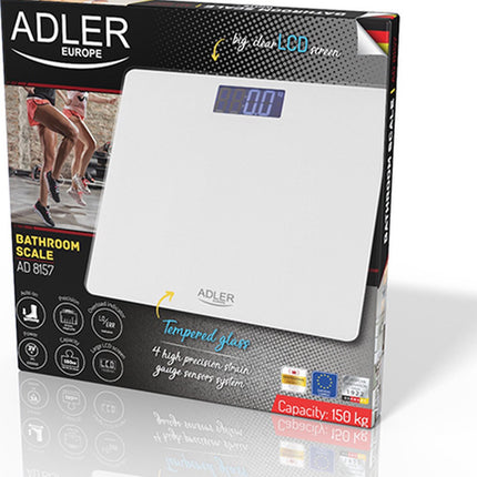 Adler AD 8157 W - Personenwaage weiß