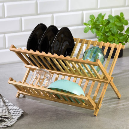 Kinghoff - Abtropfgestell - Bambus