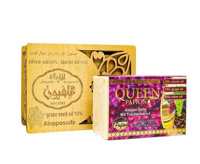 AL Malika Naturseife mit Traubenkernöl
