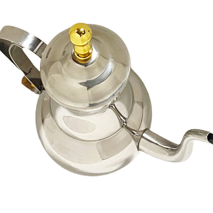 Aladdin Zilverkleurige Theepot