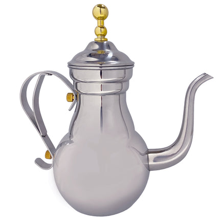 Aladdin Zilverkleurige Theepot