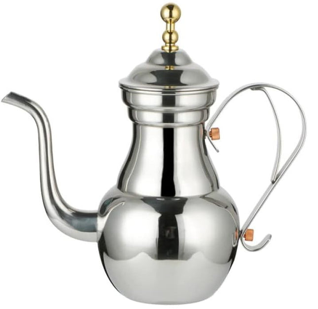 Aladdin Zilverkleurige Theepot