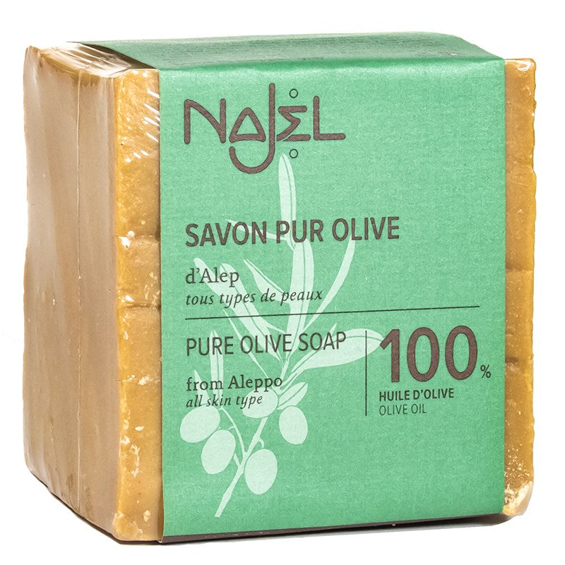 Aleppo olijfzeep uit Syrië – pure olijfoliezeep, 200 gram
