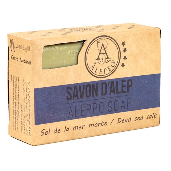 Aleppo soap Dead Sea salt