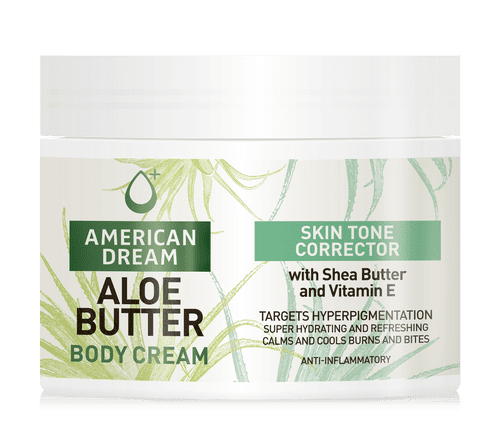 American Dream Aloe Butter Body Cream Skin Tone Corrector 500 ml