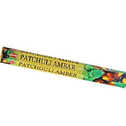 Patchouli Amber Räucherstäbchen (HEM)