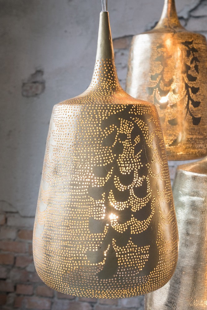 Zenza - Pendant lamp - Trophy - Blossom - Gold