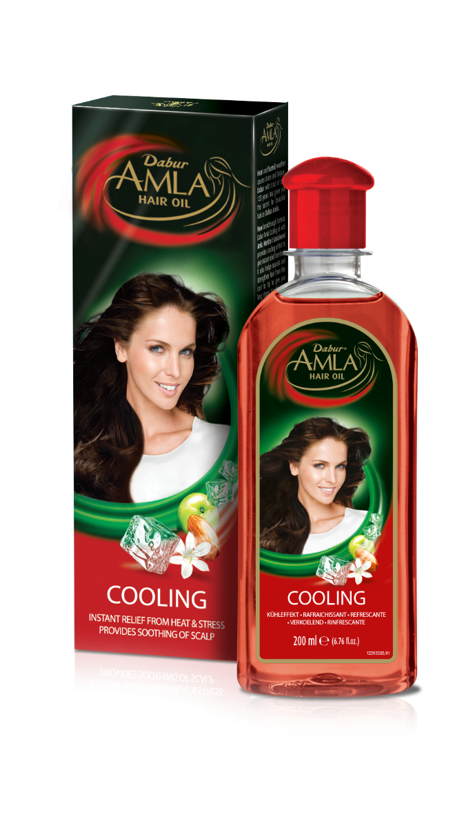 Huile capillaire rafraîchissante Dabur Amla 200 ml.