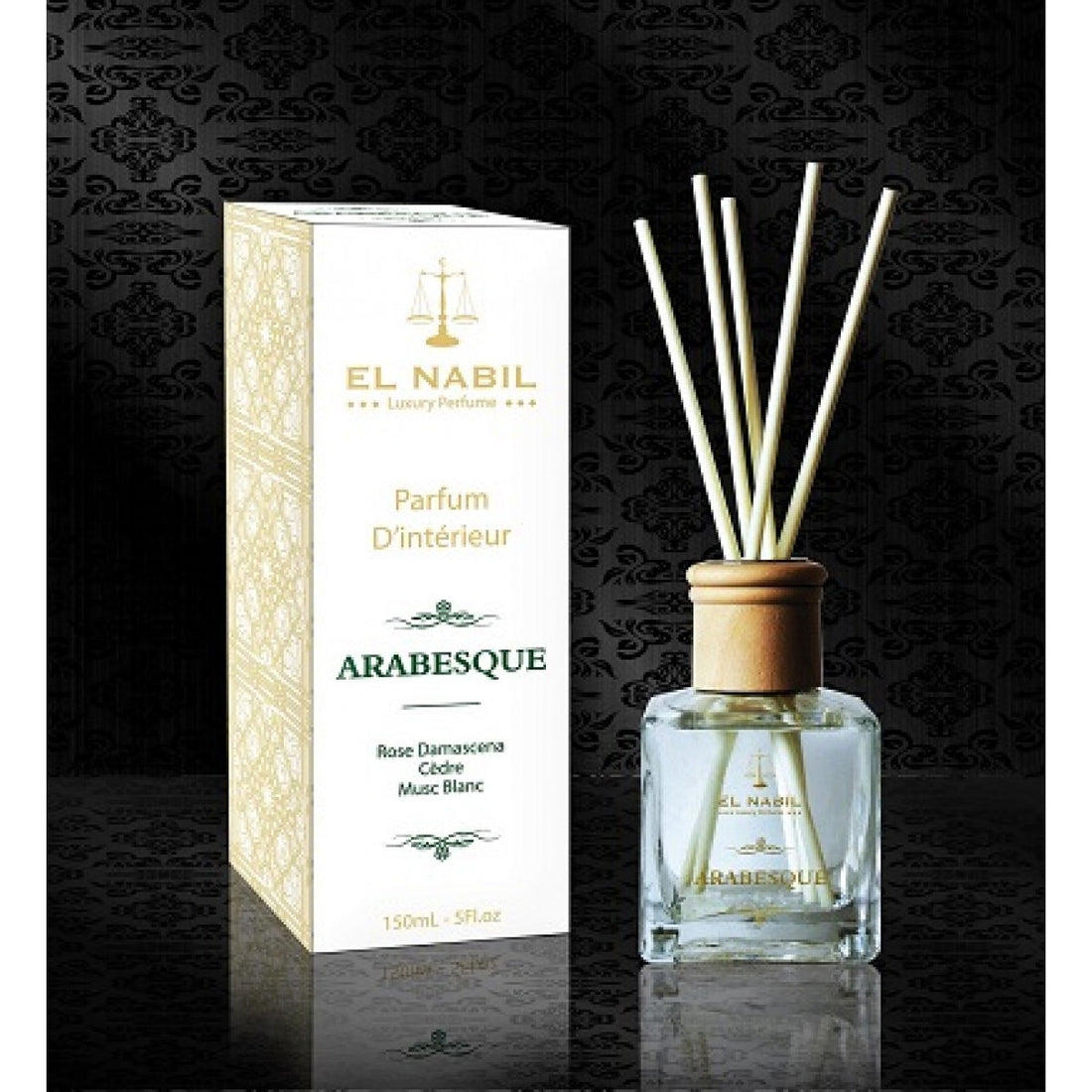 Arabesque reed diffuser