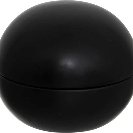 Atmosphera Aschenbecher Olm - Schwarz - Keramik - Ø 10 cm