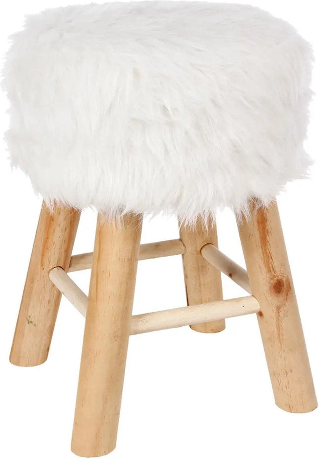 Beistellhocker/Sitzhocker Oslo – Ø 30 x H 42 cm