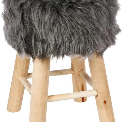Beistellhocker/Sitzhocker Oslo – Ø 30 x H 42 cm