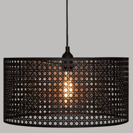 Atmosphera Design metalen hanglamp D38 zwart lamp