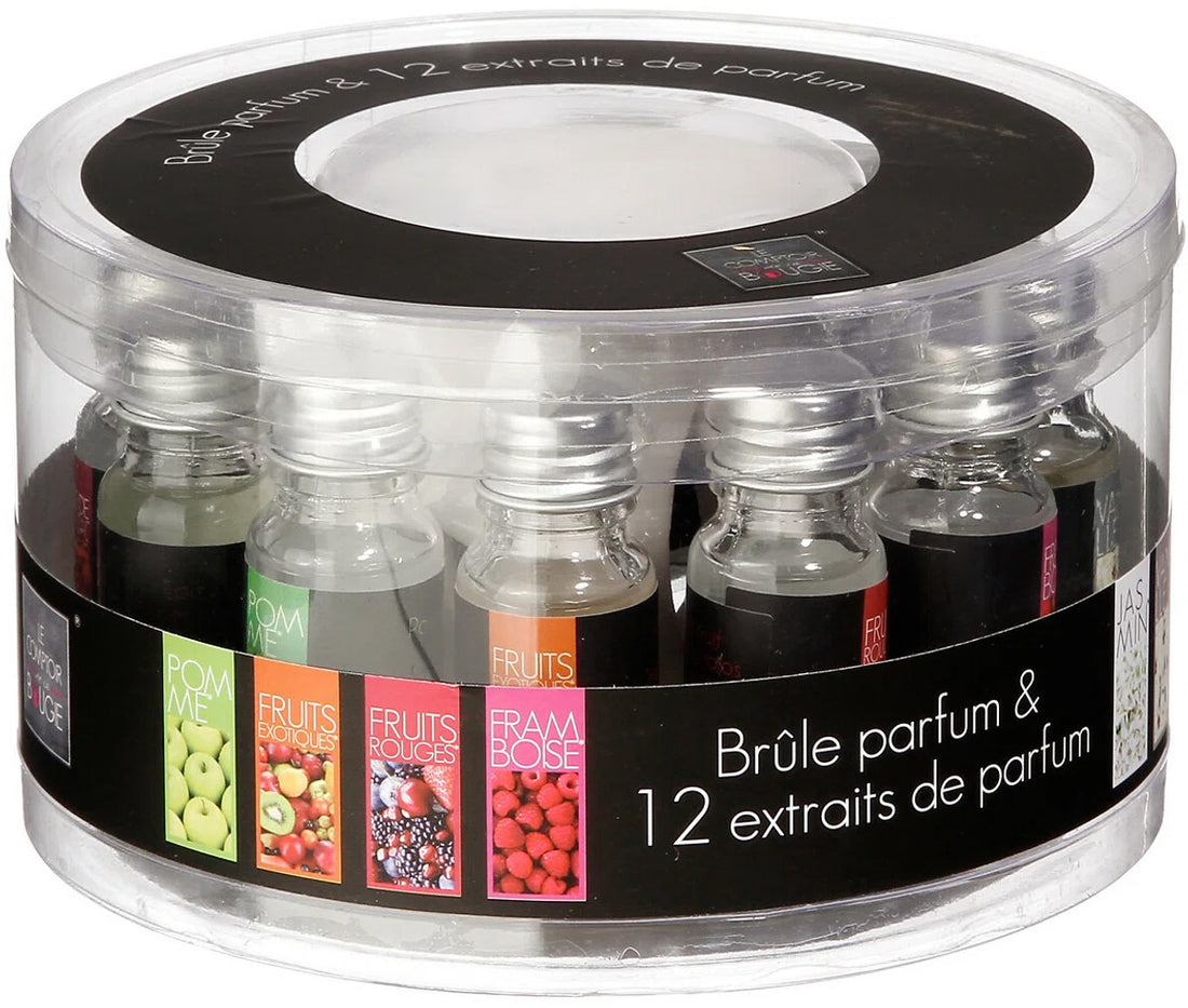 Atmosphera flacons d'huile parfumée - lot de 12