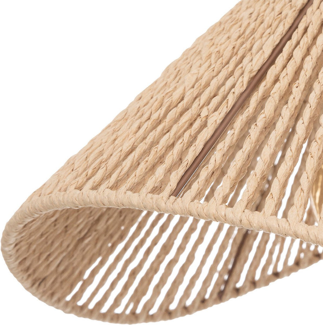 Suspension Atmosphera Myha - E27, non incluse - Ø45xH17cm - Beige