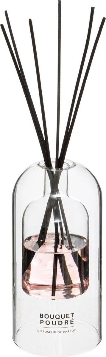 Ilan Fragrance Diffuser 150 ml Glass Pink - Jasmine - White Musk