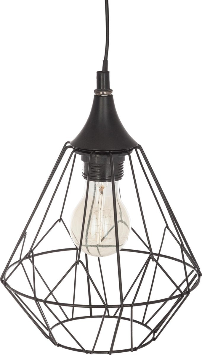 Atmosphera Ceiling Lamp - Ø 19 x 24 cm - 40 W - Black