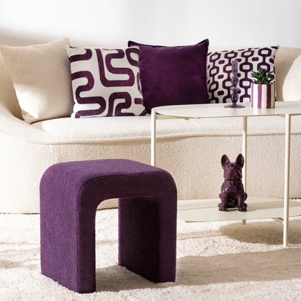 Atmosphera Sevi Hocker – Bouclé