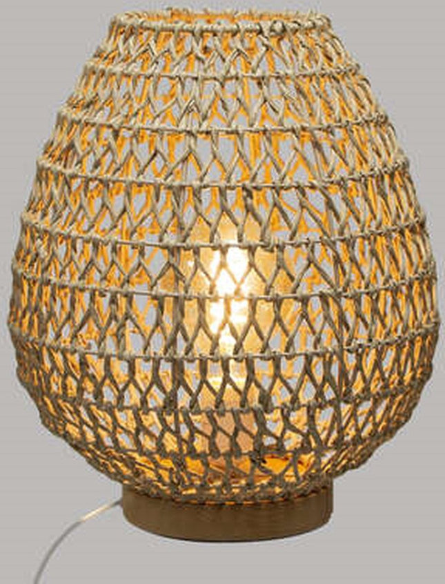 Atmosphera Tischleuchte Etel D30,5x35,5cm - Beige - E27