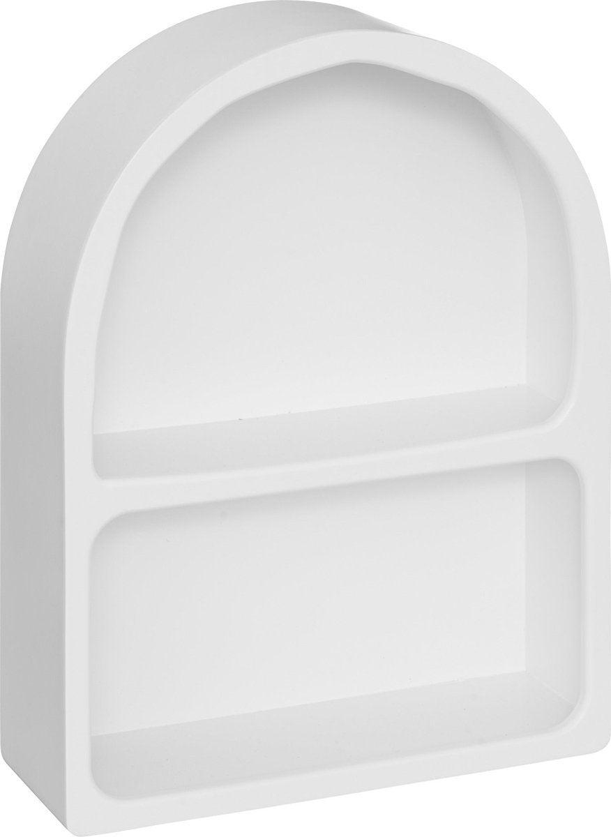 Étagère murale Atmosphera Rivi - 35 x 12 x 45 cm - Blanc