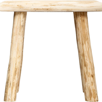 Sitzhocker/Beistellstuhl - Holz - Holzfarben - L23 x B34 x H31 cm