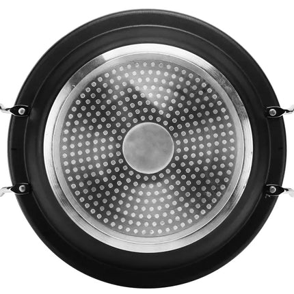 Tajine aus Steingut und Aluminiumguss Induktion| Griffe| Geeignet für 4-8 Personen - Alle Kochfelder| Ø 30cm