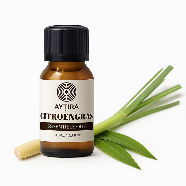 Aytira Zitronengras Ätherisches Öl – 100% Rein & Erfrischend – 10ml